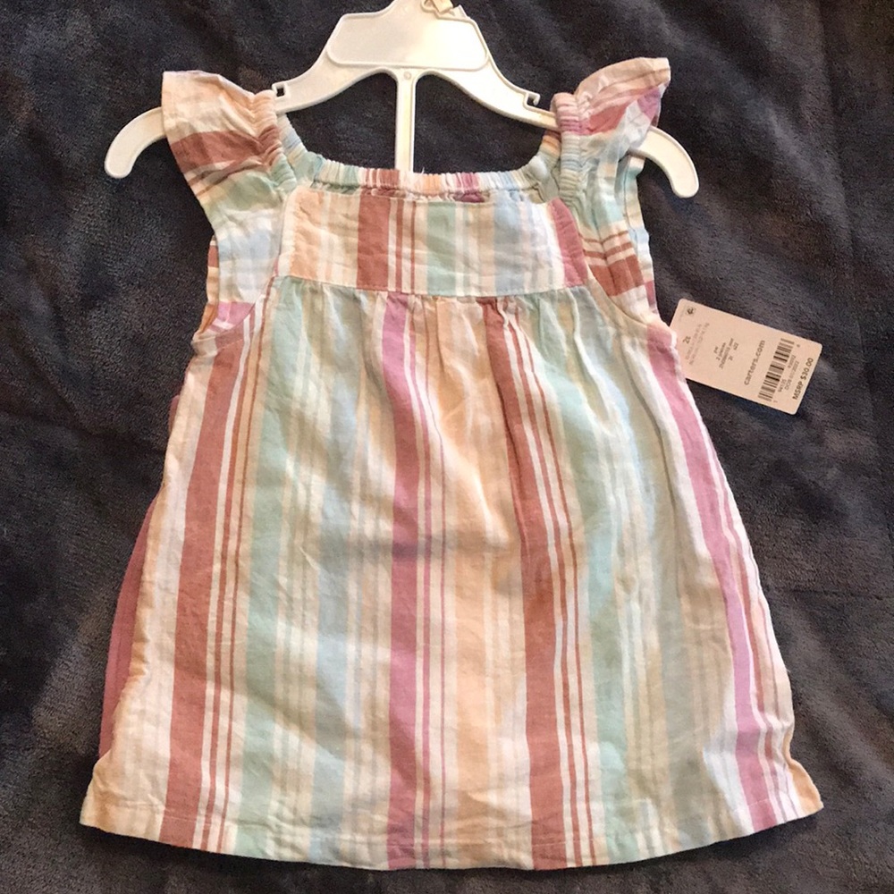 Carters size 2T 2 piece shorts set, new with tags